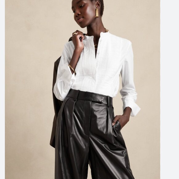 Banana Republic Signature Tuxedo Shirt - Picture 3 of 5